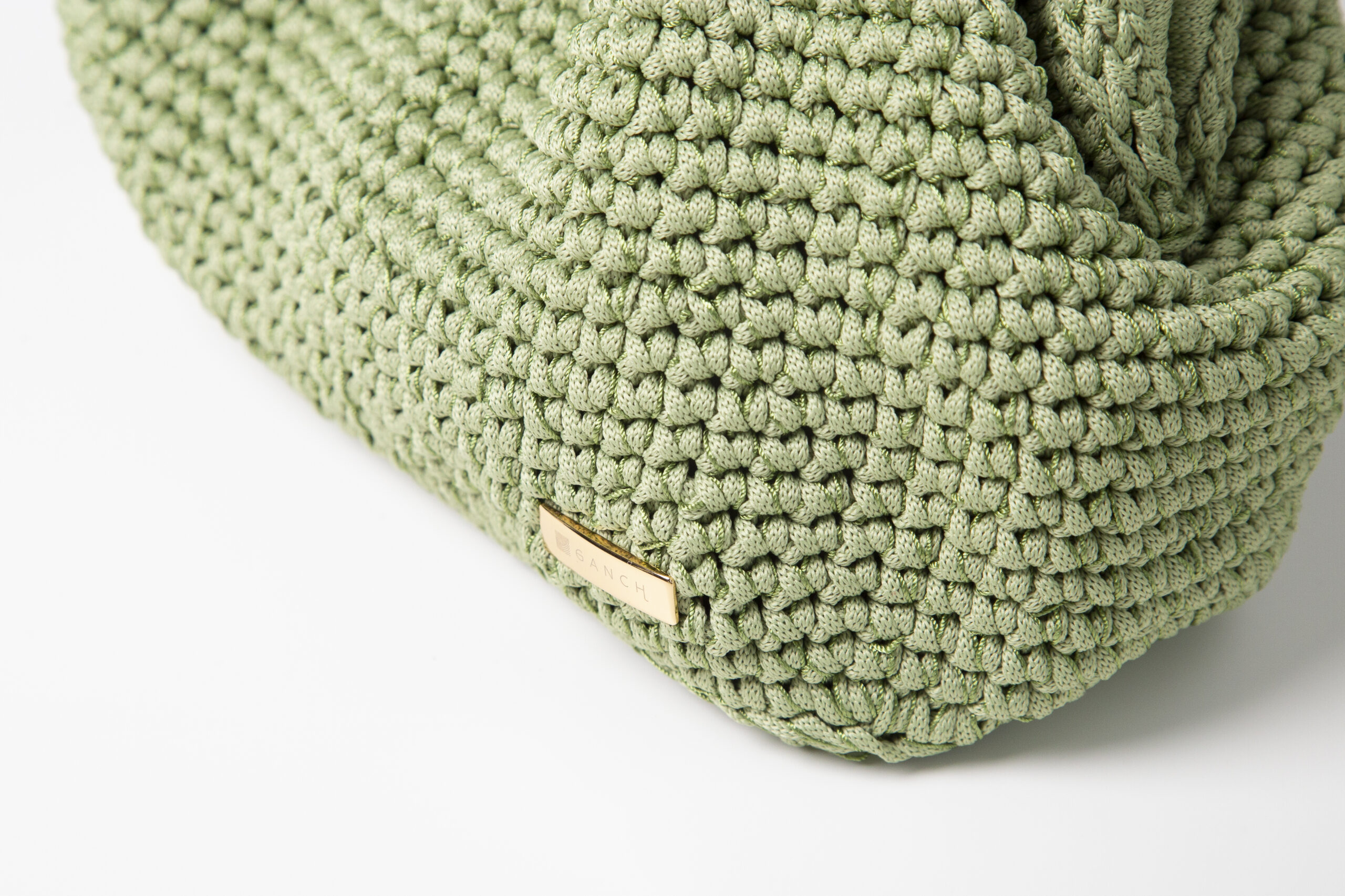 Bolsa Verde Sálvia - Lu - frente - detalhe_